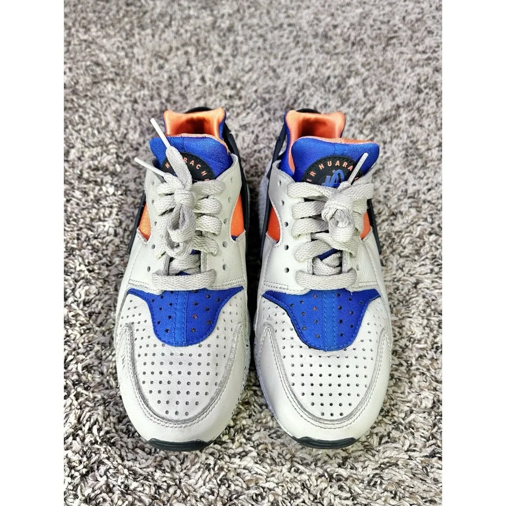 Nike Air Huarache OG Mowabb Men's Size 5 Tan Hyper Royal Running Athletic Shoes